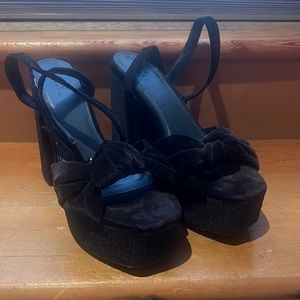 Black Platform Heels